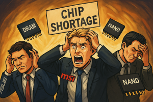 El pánico por la memoria RAM lleva a que MSI, Asus y otros fabricantes compren stock para garantizar sus propias existencias