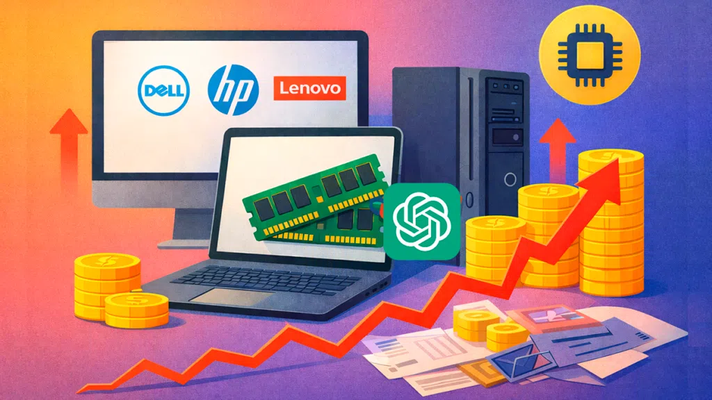 Dell prepara una fuerte subida de precios por la RAM y la fiebre de la IA