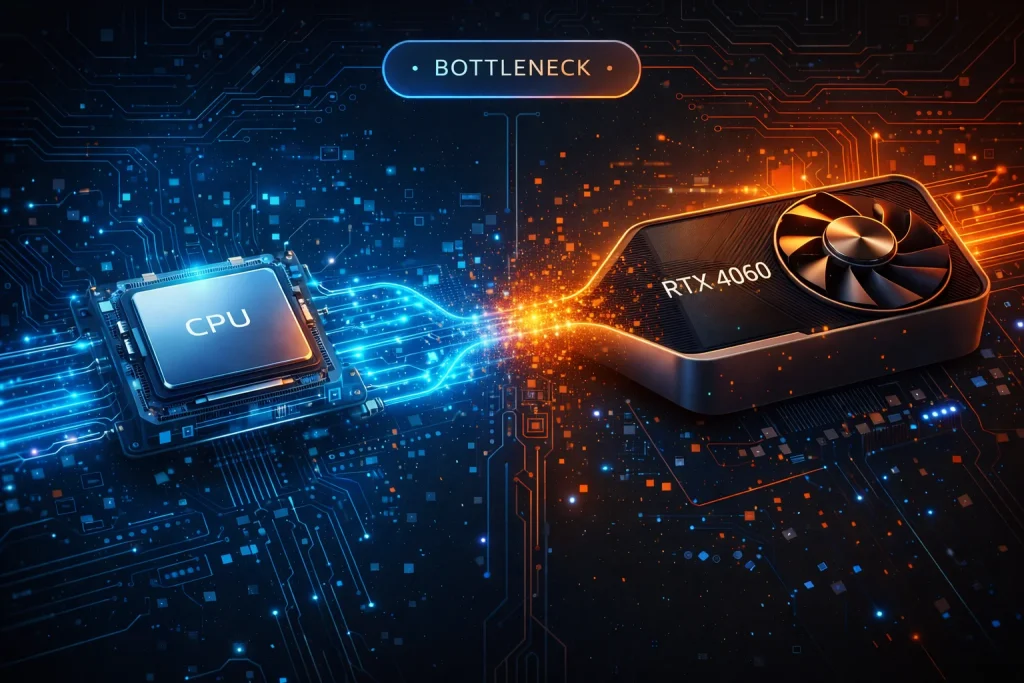 mejor CPU para RTX 4060 en gaming 1080p