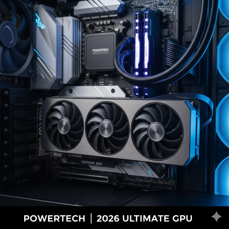 Comparativa tarjetas gráficas 2026: Rendimiento de Nvidia RTX vs AMD Radeon en PowerTech.