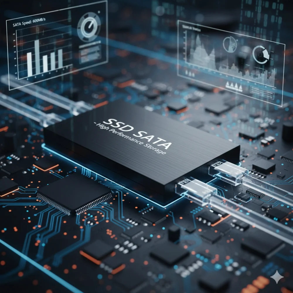 SSD SATA de 2.5 pulgadas para PC y laptop
