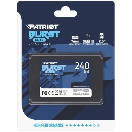 Disco Estado Solido Ssd 240Gb Patriot Burst Elite Sata III