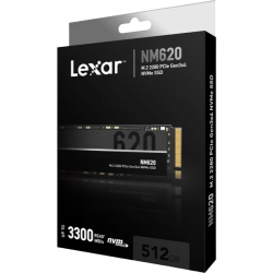 Lexar NM620 512GB SSD M.2 PCIe 3.0 3D TLC NAND NVMe