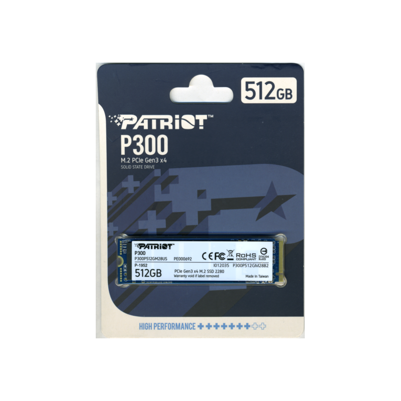 Patriot P300 PCIe M.2 SSD Interno