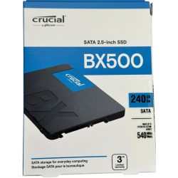 SSD Crucial BX500 con Capacidad 240Gb