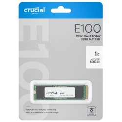 Unidad de Estado Solido SSD M2 NMVE 1TB Crucial E100