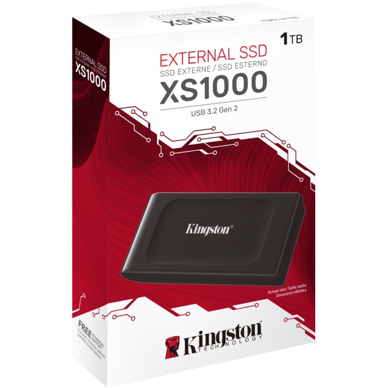 SSD EXTERNO KINGSTON XS1000 2TB USB-C SSD EXTERNO KINGSTON XS1000 2TB USB-C
