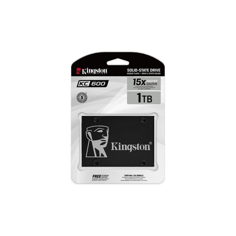 Disco Solido Kingston SSD Interno KC600