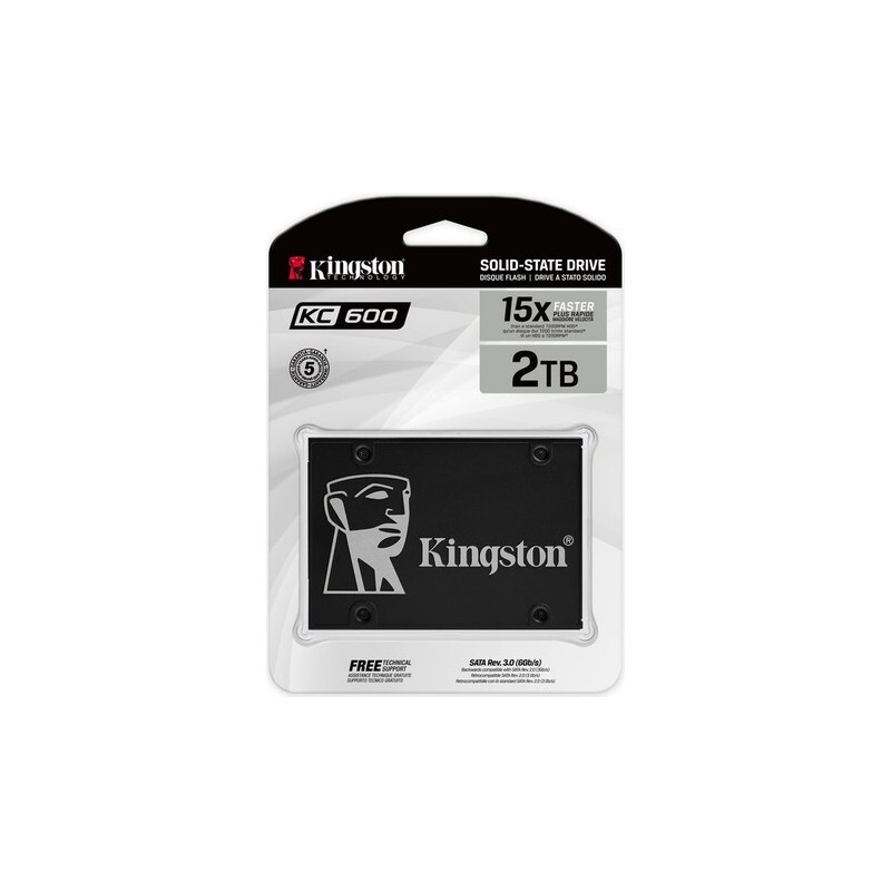 Disco Solido Kingston SSD Interno KC600